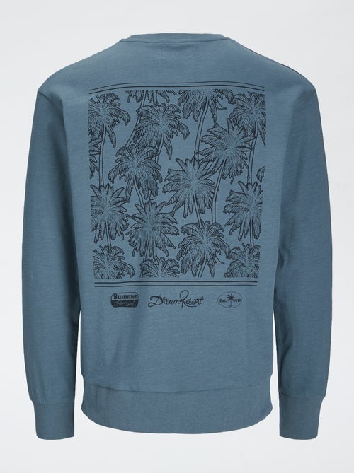 Felpa con scollo tondo 'Produkt' - Kiabi