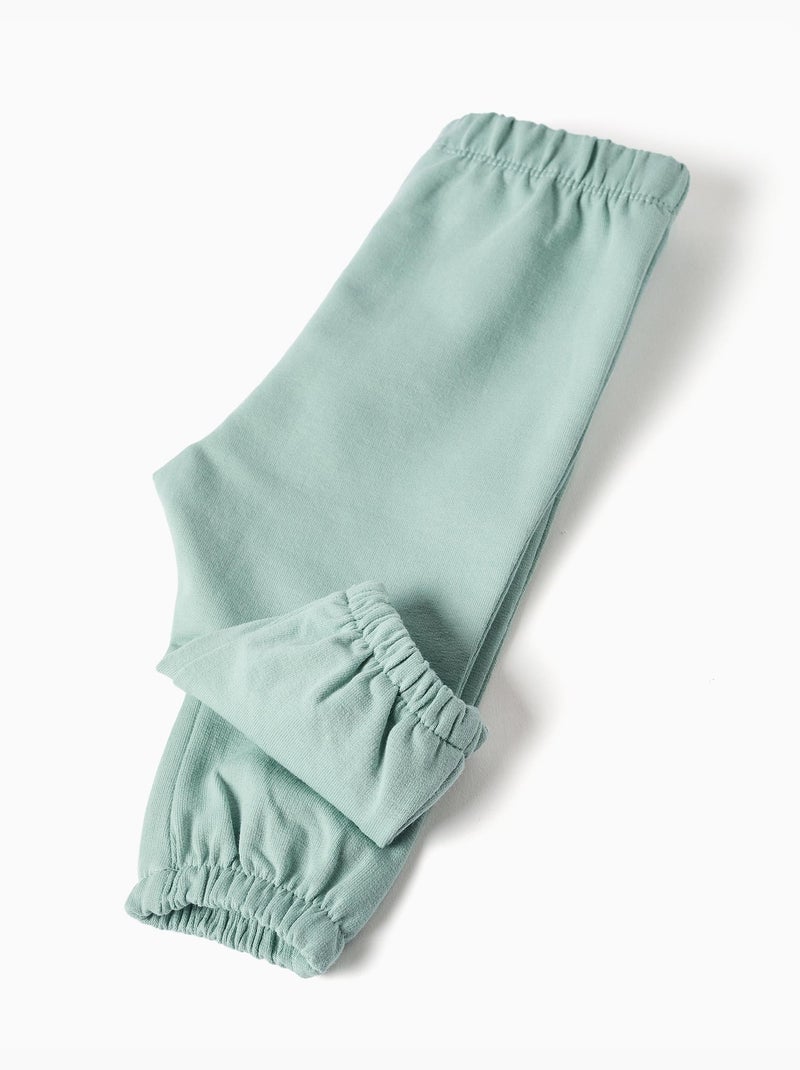 Felpa con stampa arcobaleno + pantaloni Bianco - Kiabi