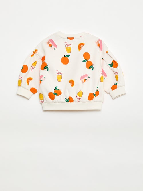 Felpa con stampa fantasia - Grafik Edition - Kiabi