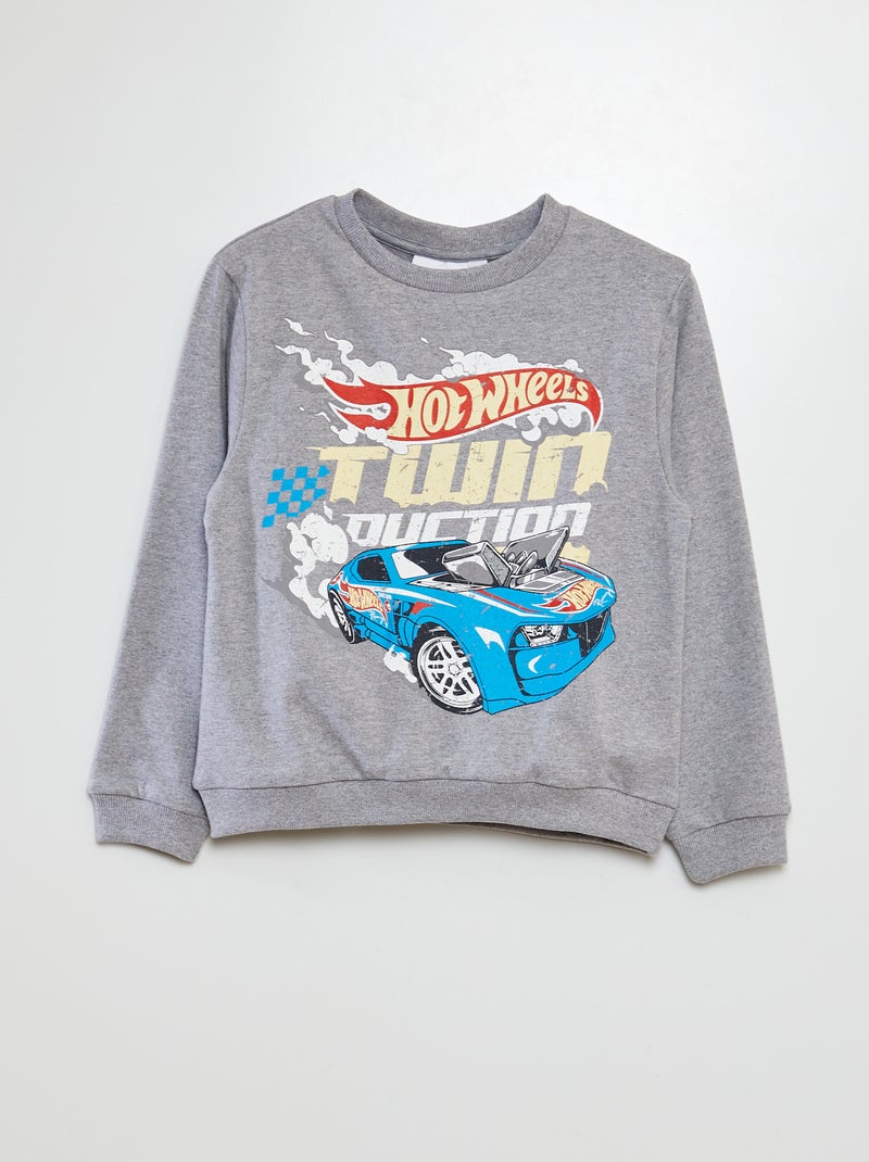 Felpa con stampa 'Hot Wheels' GRIGIO - Kiabi
