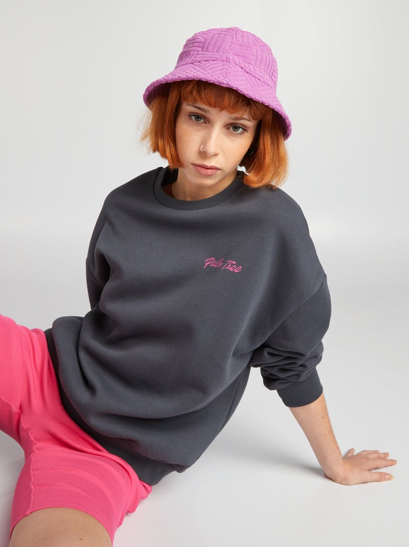 Felpa con stampa 'Palm Tree' GRIGIO - Kiabi