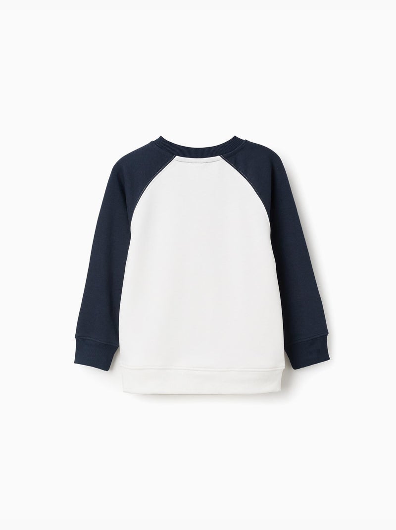 Felpa con stampa zy Blu scuro - Kiabi