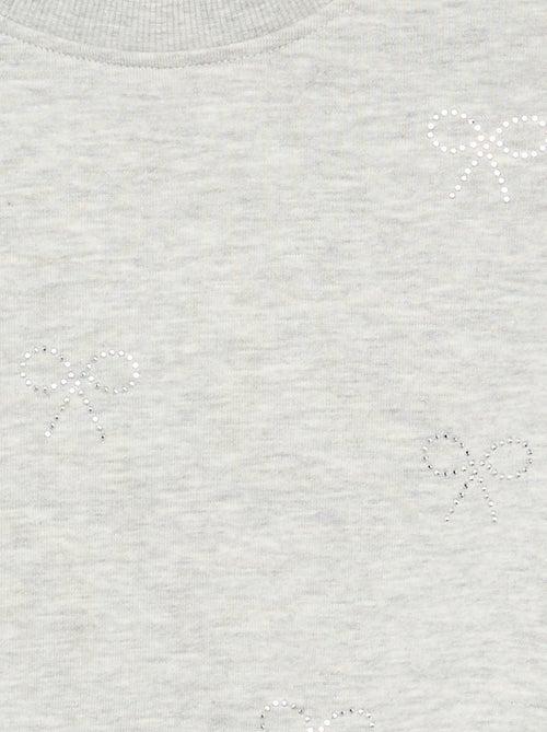 Felpa con stelle in strass - Kiabi Felpa con stelle in strass - Kiabi