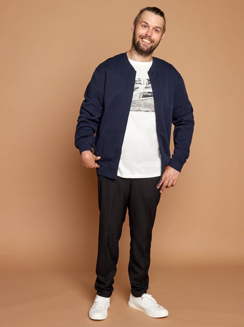 Felpa con zip - So Easy - Kiabi