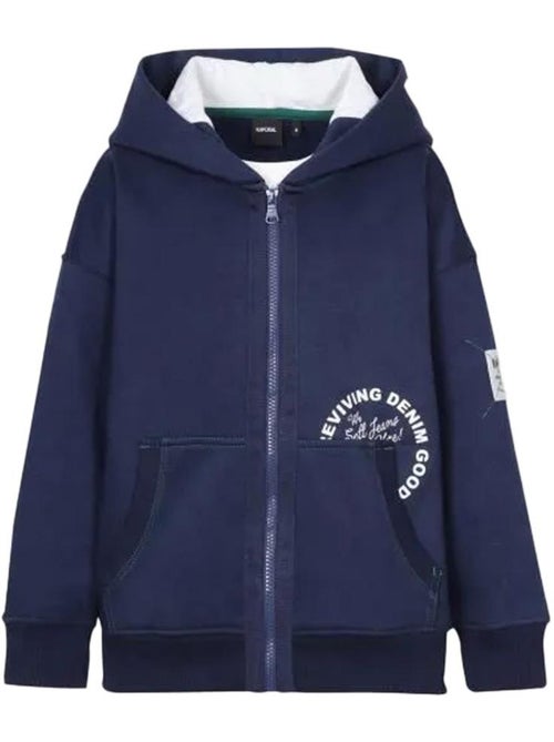 Felpa con Zip Bambino Kaporal - Kiabi