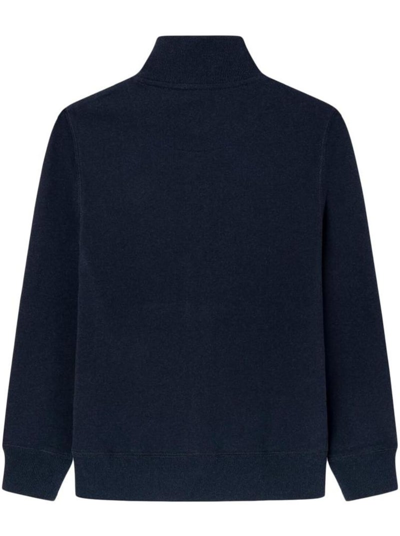 Felpa con Zip Bambino Pepe Jeans Blu marino - Kiabi