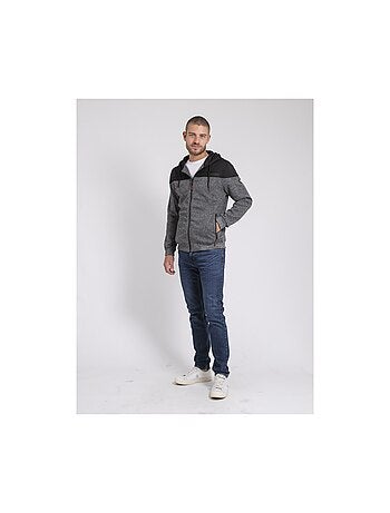 Felpa con zip capuche WILDOMAX