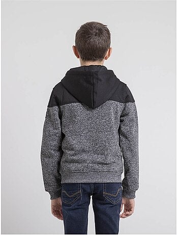 Felpa con zip capuche WILDOMAX-J