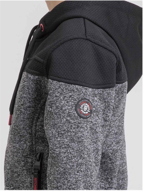 Felpa con zip capuche WILDOMAX-J - Kiabi