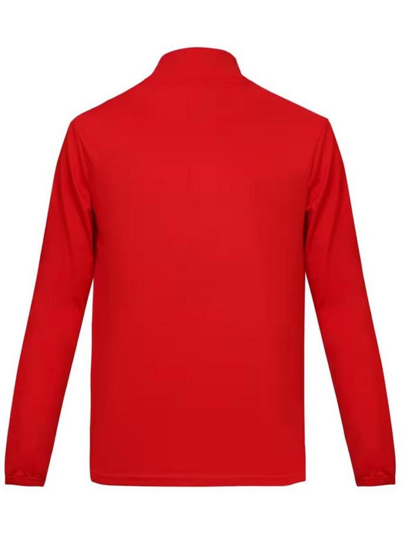 Felpa con Zip da Ragazzo Umbro Rosso - Kiabi