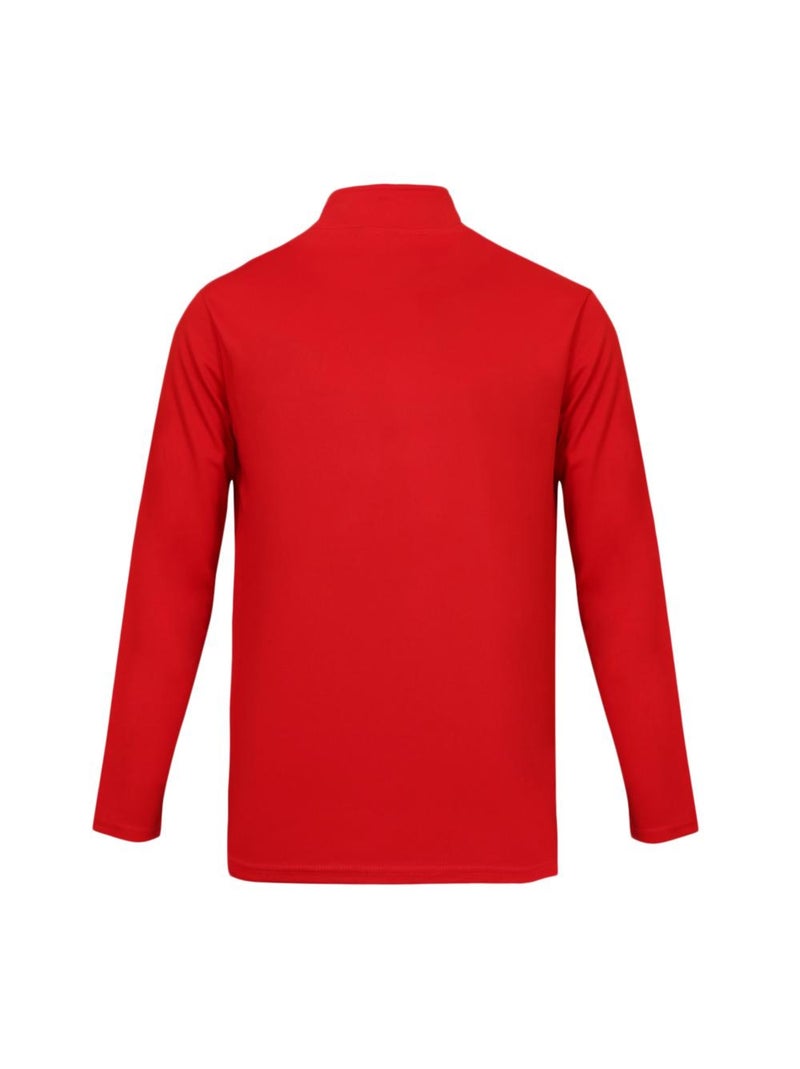 Felpa con Zip da Ragazzo Umbro Rosso - Kiabi