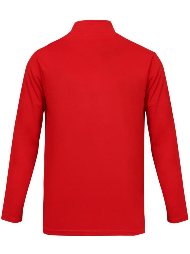 Felpa con zip da ragazzo umbro Rosso - Kiabi