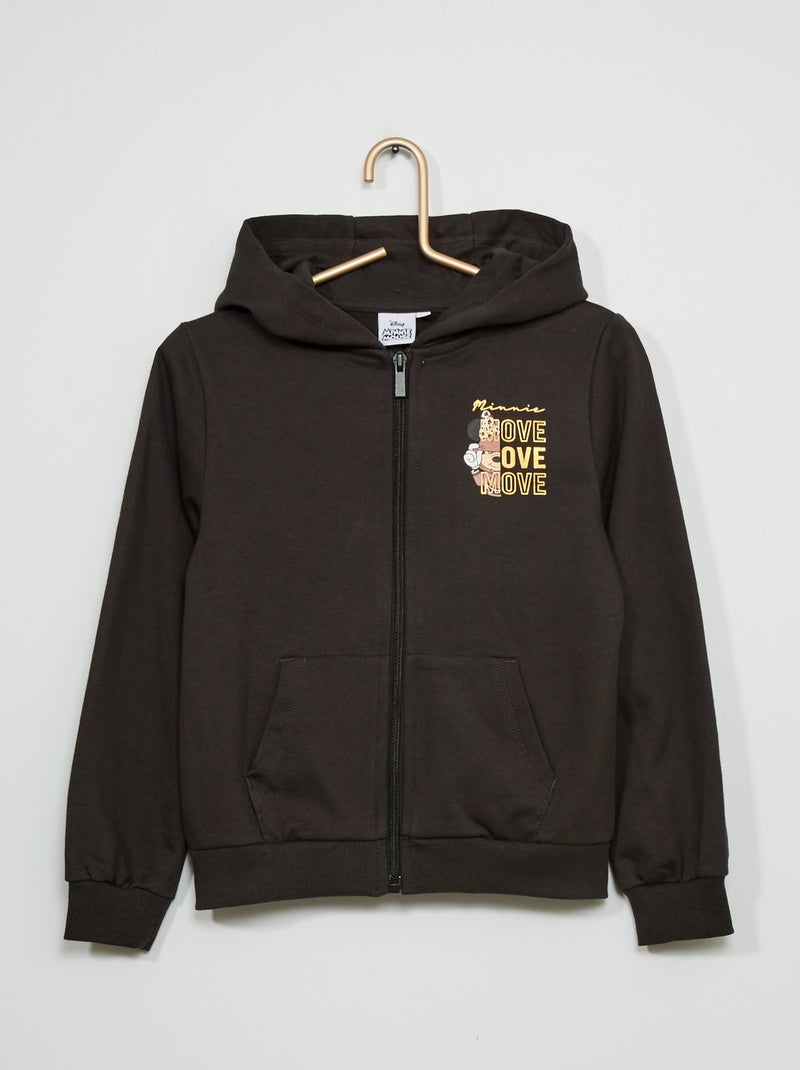 Felpa con zip 'Disney' con cappuccio GRIGIO - Kiabi
