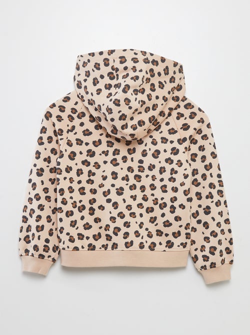 Felpa con zip e cappuccio - collezione facile da indossare - Kiabi