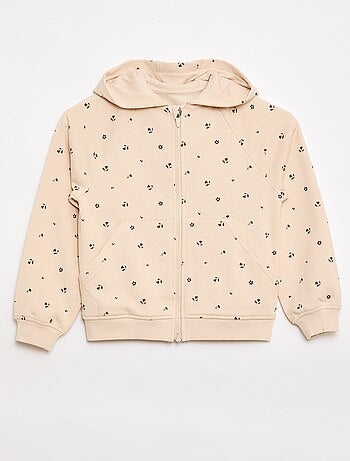 Felpa con zip e cappuccio - Collezione facile da indossare