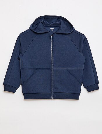 Felpa con zip e cappuccio - collezione facile da indossare