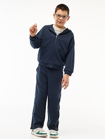 Felpa con zip e cappuccio - collezione facile da indossare