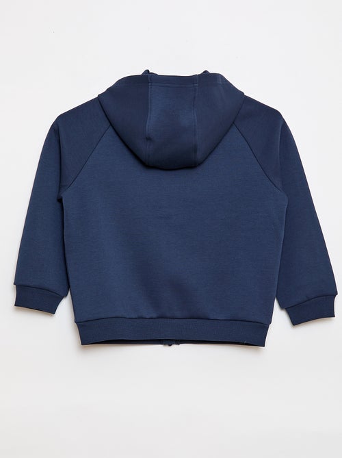 Felpa con zip e cappuccio - collezione facile da indossare - Kiabi