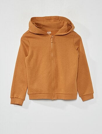 Felpa Pile Donna Con Zip E Cappuccio