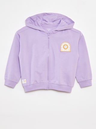 Felpa con zip e cappuccio - Graphik Edition