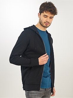 Uomini alti più di 190cm - Felpa con zip e cappuccio + 1 m 90 - Kiabi