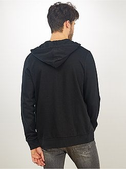 Uomini alti più di 190cm - Felpa con zip e cappuccio + 1 m 90 - Kiabi