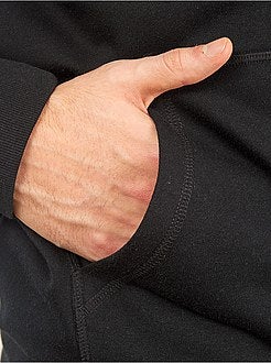 Uomini alti più di 190cm - Felpa con zip e cappuccio + 1 m 90 - Kiabi