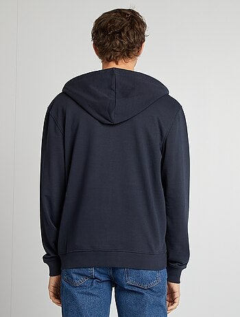 Felpa con zip e cappuccio
