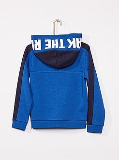 Felpa con zip e cappuccio - Kiabi