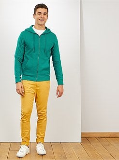 Uomo dalla S alla XXL - Felpa con zip e cappuccio - Kiabi