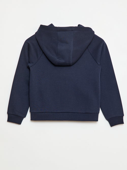 Felpa con zip e cappuccio con apertura zip con magnete - So Easy - Kiabi