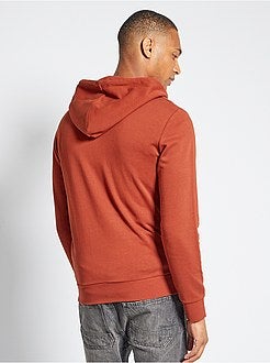 Felpa con zip e cappuccio ecosostenibile - Kiabi