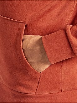 Felpa con zip e cappuccio ecosostenibile - Kiabi