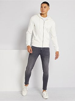 Felpa con zip e cappuccio ecosostenibile - Kiabi