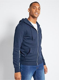 Felpa con zip e cappuccio ecosostenibile - Kiabi