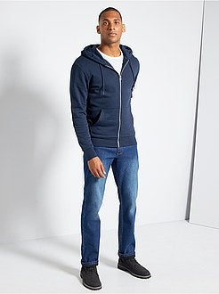 Felpa con zip e cappuccio ecosostenibile - Kiabi