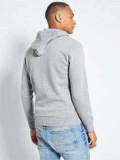 Felpa con zip e cappuccio ecosostenibile - Kiabi