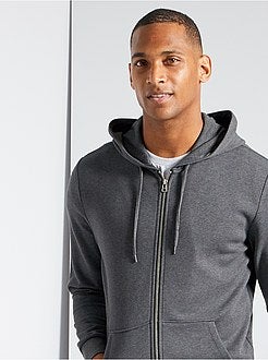 Felpa con zip e cappuccio ecosostenibile - Kiabi