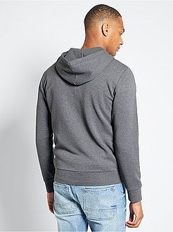 Felpa con zip e cappuccio ecosostenibile - Kiabi