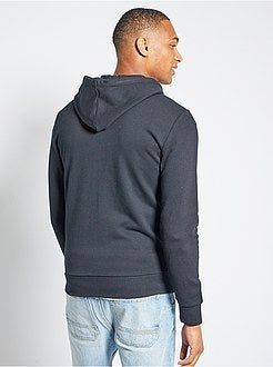 Felpa con zip e cappuccio ecosostenibile - Kiabi