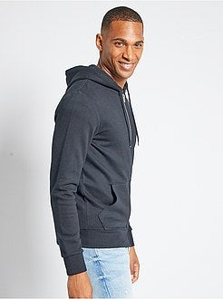 Felpa con zip e cappuccio ecosostenibile - Kiabi