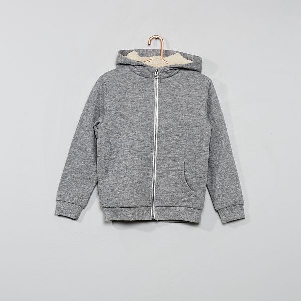 felpa con zip bambino