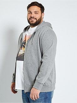 Felpa con zip e cappuccio - Kiabi