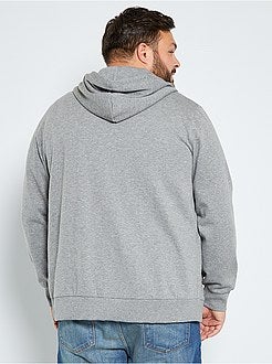 Felpa con zip e cappuccio - Kiabi