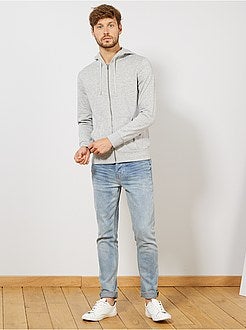 Felpa con zip e cappuccio - Kiabi