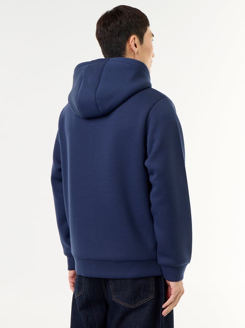 Felpa con zip e cappuccio in neoprene - Kiabi Felpa con zip e cappuccio in neoprene - Kiabi