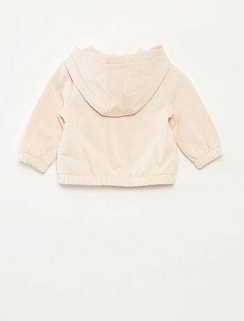 Felpa con zip e cappuccio 'Minou'