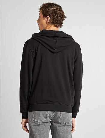 Felpa con zip e cappuccio