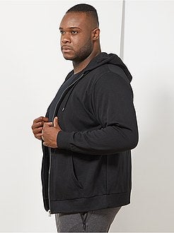 Felpa con zip e cappuccio - Kiabi