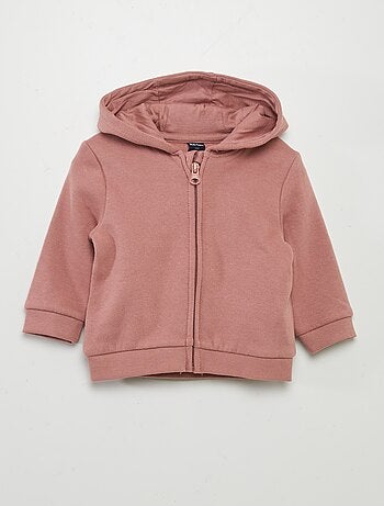 Felpa con zip e cappuccio